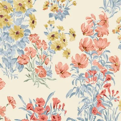 Laura Ashley Megan Ochre Yellow Wallpaper — Yellow