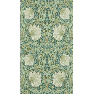 Morris Archive Pimpernel Wallpaper — Privet,Slate