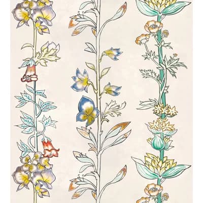 Milly La Foret Floral Non-Pasted Matte Wallpaper Double Roll by Jean Cocteau — Herbier