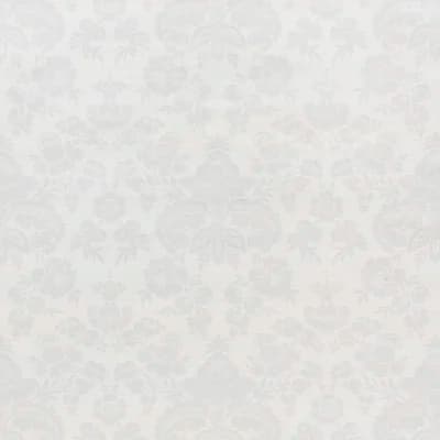 Simone Damask Grasscloth Wallpaper — Silver