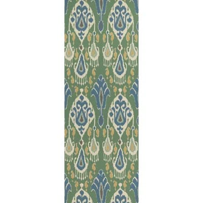 33' L x 20.47" W Smooth Wallpaper Roll — Emerald