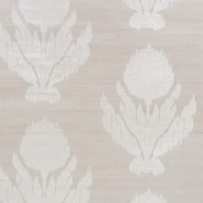 Agra Hemp Shimmer Wallpaper — Moonstone