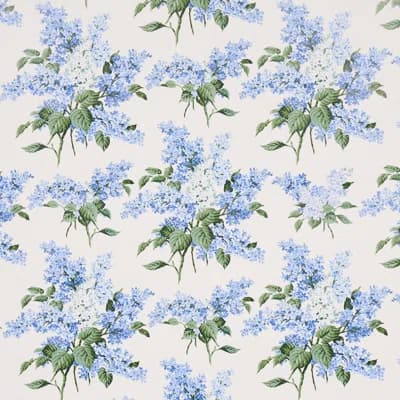 Schumacher x Johnson Hartig Proust'S Lilacs Wallpaper — Blue