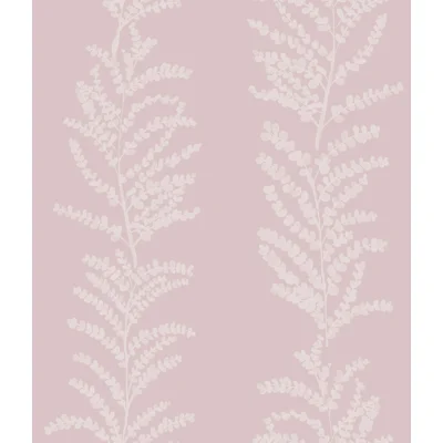 Yuki Osada Floral Non-Pasted Satin Wallpaper Double Roll — Blush Rose