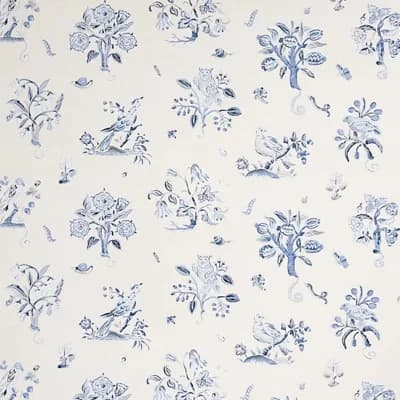 Magical Menagerie Wallpaper — Blue