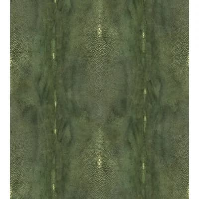 Un Monde Parfait Animal Print Non-Pasted Matte Wallpaper Double Roll — Vert