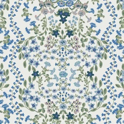 Joules Geometric Non-Pasted Matte Wallpaper Double Roll — Crème