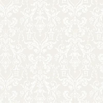 Lido Damask Wallpaper — Dove