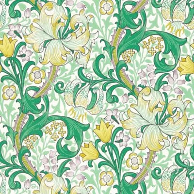 Golden Lily Wallpaper — Secret Garden