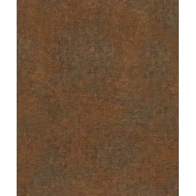 Textures Collection Orange/Black Rustic Texture Matte Finish Wallpaper Roll — Rustic Orange,Black