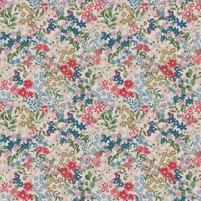 Joules Floral Non-Pasted Matte Wallpaper Double Roll — Crème