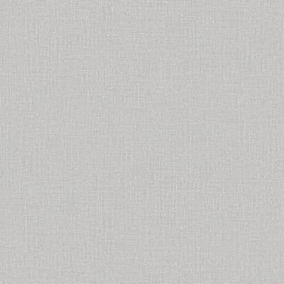 Bazaar Plain Hop Sack Design 33' L x 21" W Wallpaper Roll — Light Gray