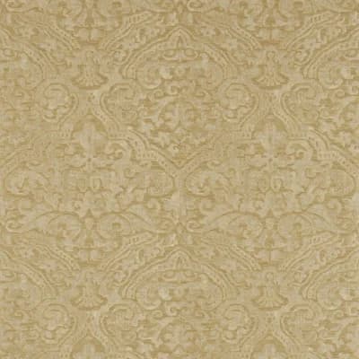 Renaissance Damask Wallpaper — Warm Gold
