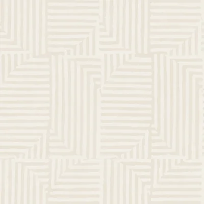 Bernadete 16.5' L x 20.5" W Peel and Stick Wallpaper Roll — Ivory