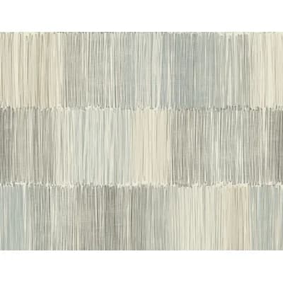 Abstract Grass Cloth Non-Pasted Wallpaper Roll — Beige,Gray