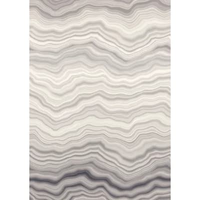 Carrare Abstract Non-Pasted Matte Wallpaper Double Roll — Granite