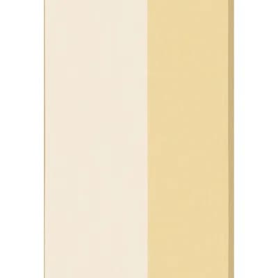 Marly Striped Non-Pasted Wallpaper Roll — Yellow
