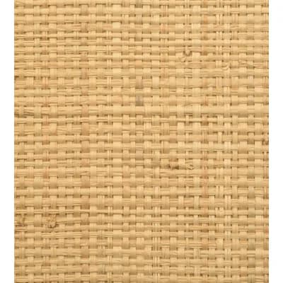Hinson Madagascar Grass Cloth Non-Pasted Matte Wallpaper Roll — Natural