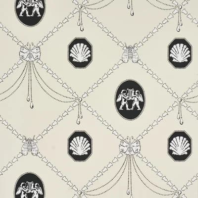 Schumacher x Backdrop Matte Wallpaper Roll — Black