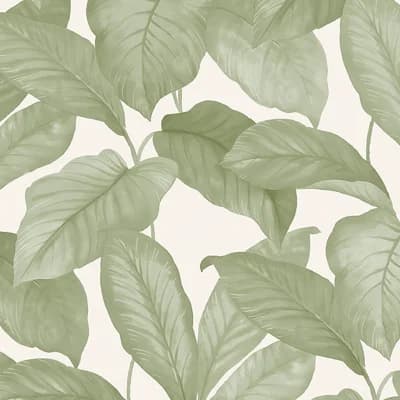 Boråstapeter Bo Wallpaper — Green,White