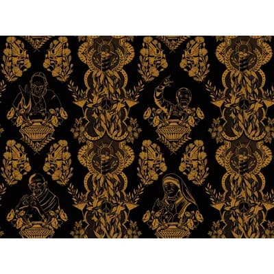 Real Ones Wallpaper — Black,Gold,Yellow