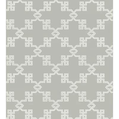 Suzhou Vinyl Non-Pasted Wallpaper Roll — French Gray